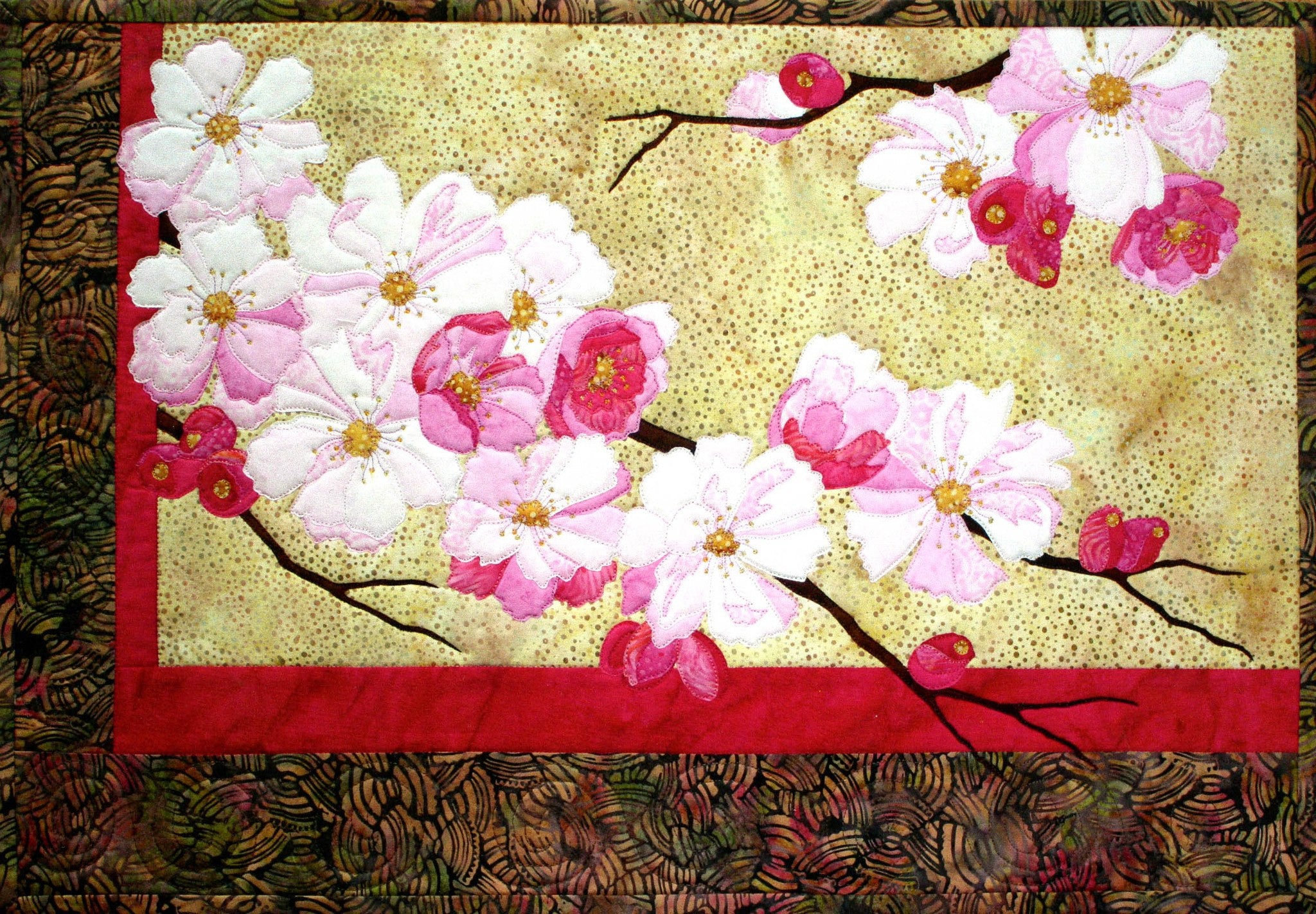 Toni Whitney Design Blossoms Applique Quilt Pattern