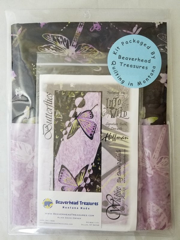 Wildfire Designs Alaska Butterflies Quilt Kit Front