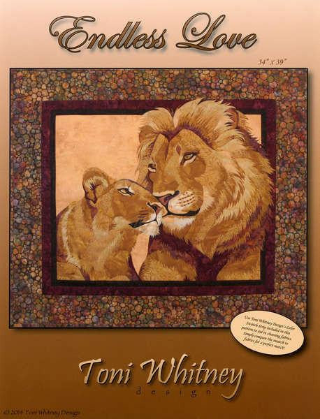 Toni Whitney Design Endless Love Applique Quilt Pattern Front Cover