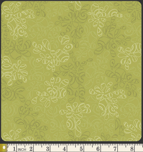 Art Gallery Fabrics Nature Elements Moss Blender Fabric NE-102-Moss Scale