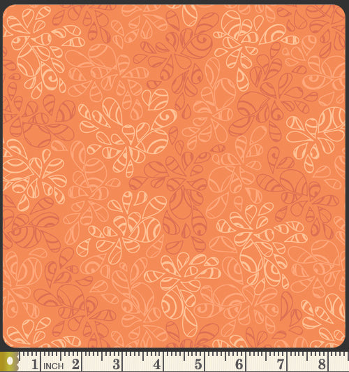 Art Gallery Fabrics Nature Elements Orange Peel Blender Fabric NE-106-Orange-Peel Scale