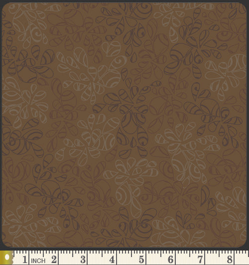 Art Gallery Fabrics Nature Elements Coffee Liqueur Blender Fabric NE-107-Coffee-Liqueur Scale