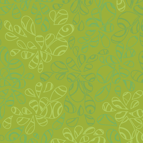 Art Gallery Fabrics Nature Elements Green Tea Cotton Fabric NE-112-Green-Tea