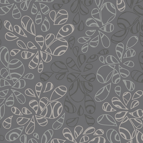 Art Gallery Fabrics Nature Elements Charcoal Cotton Fabric NE-120-Charcoal