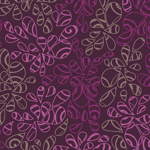 Art Gallery Fabrics Nature Elements Ripe Plum Cotton Fabric NE-121-Ripe-Plum