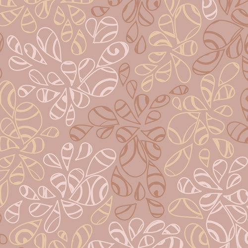 Art Gallery Fabrics Nature Elements Dusty Mauve Cotton Fabric NE-124-Dusty-Mauve