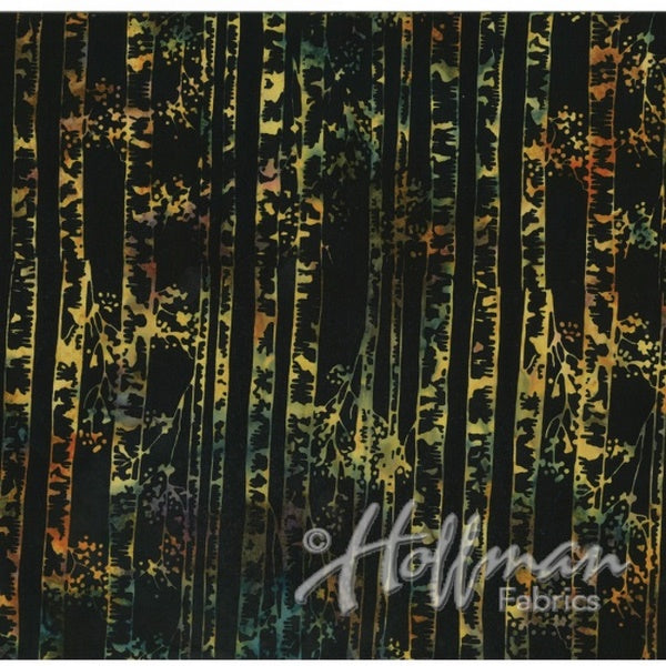 Hoffman Fabrics Multi-Color Sugar Plum Birch Tree Batik Fabric Q2141-286-Sugar Plum
