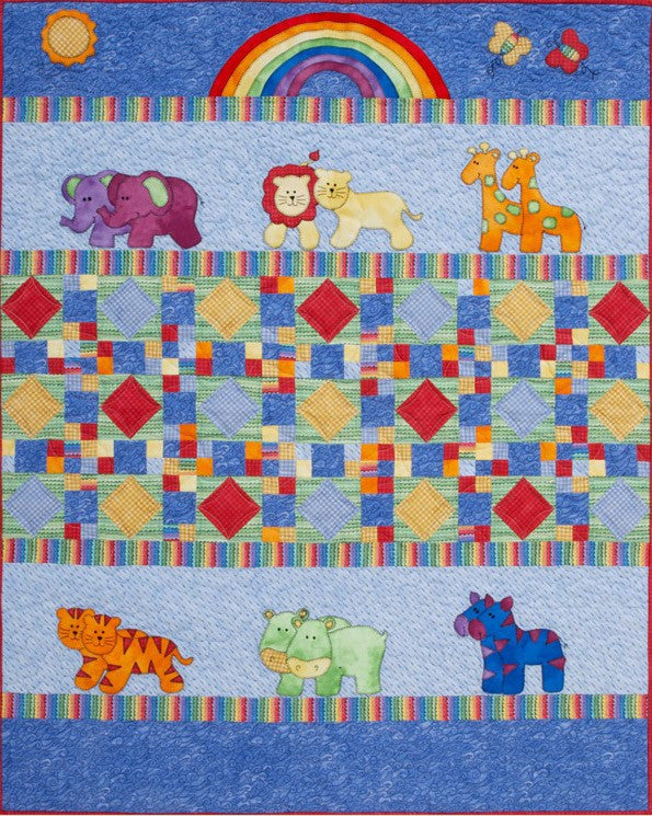 Kids Quilts Little Noah Applique Quilt Pattern