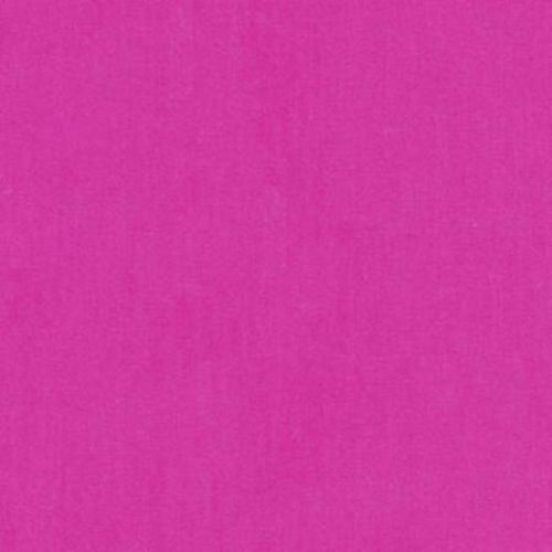 Robert Kaufman Bright Pink Solid Organic Cotton Fabric by the Yard