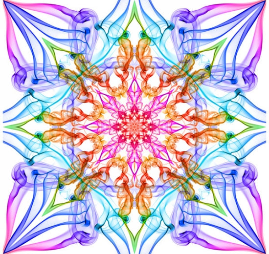 Hoffman Fabrics Dream Big Ethereality Prism Cotton Panel S4795-633-Prism