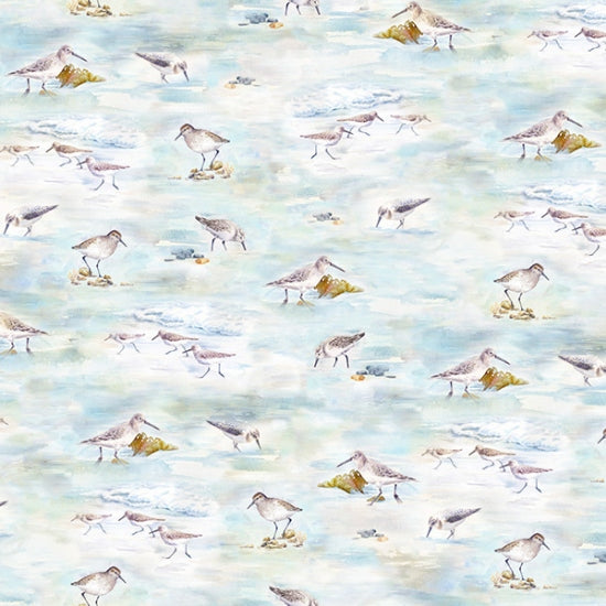 Hoffman Fabrics Sandpiper Shoreline Stories S4802-294-Sandpiper