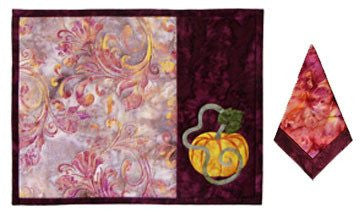 Wildfire Designs Alaska Pumpkin Patch Too Table Runner Applique Quilt Pattern