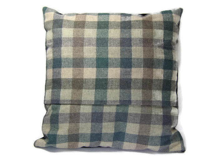 Montana White Trillium Flower Felted Wool Throw Pillow Size 14 x 14