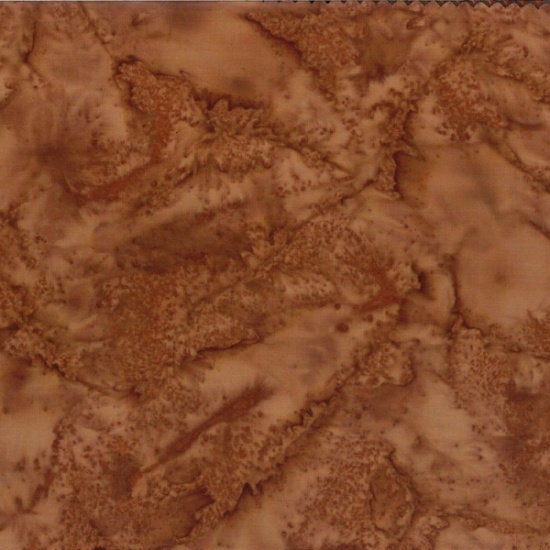 Hoffman Fabrics Watercolors Woody Brown Batik Fabric 1895-342-Woody