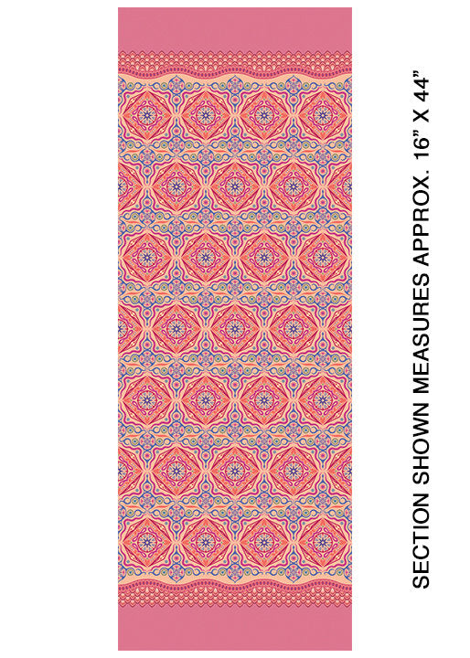 Modern Quilt Studio Dreamy Magic Carpet Orange Cotton Fabric 6996-22