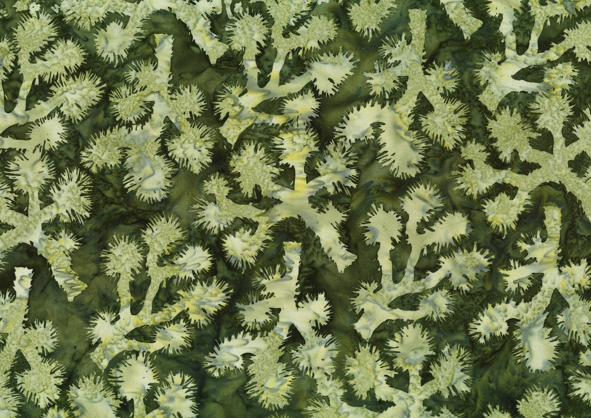 Hoffman Fabrics Tavarua Joshua Tree Batik Fabric S2308-365-Tavarua