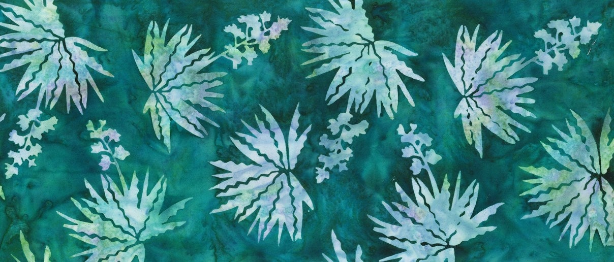 Hoffman Fabrics Chamomile Agave Batik Fabric S2307-418-Chamomile