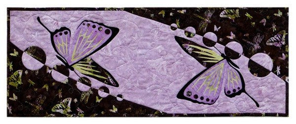 Wildfire Designs Alaska Butterflies Table Runner Applique Quilt Pattern
