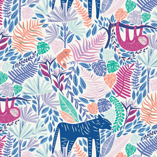 Art Gallery Fabric Selva Cotton Fabric SLV-24510-Junglen-Joyous