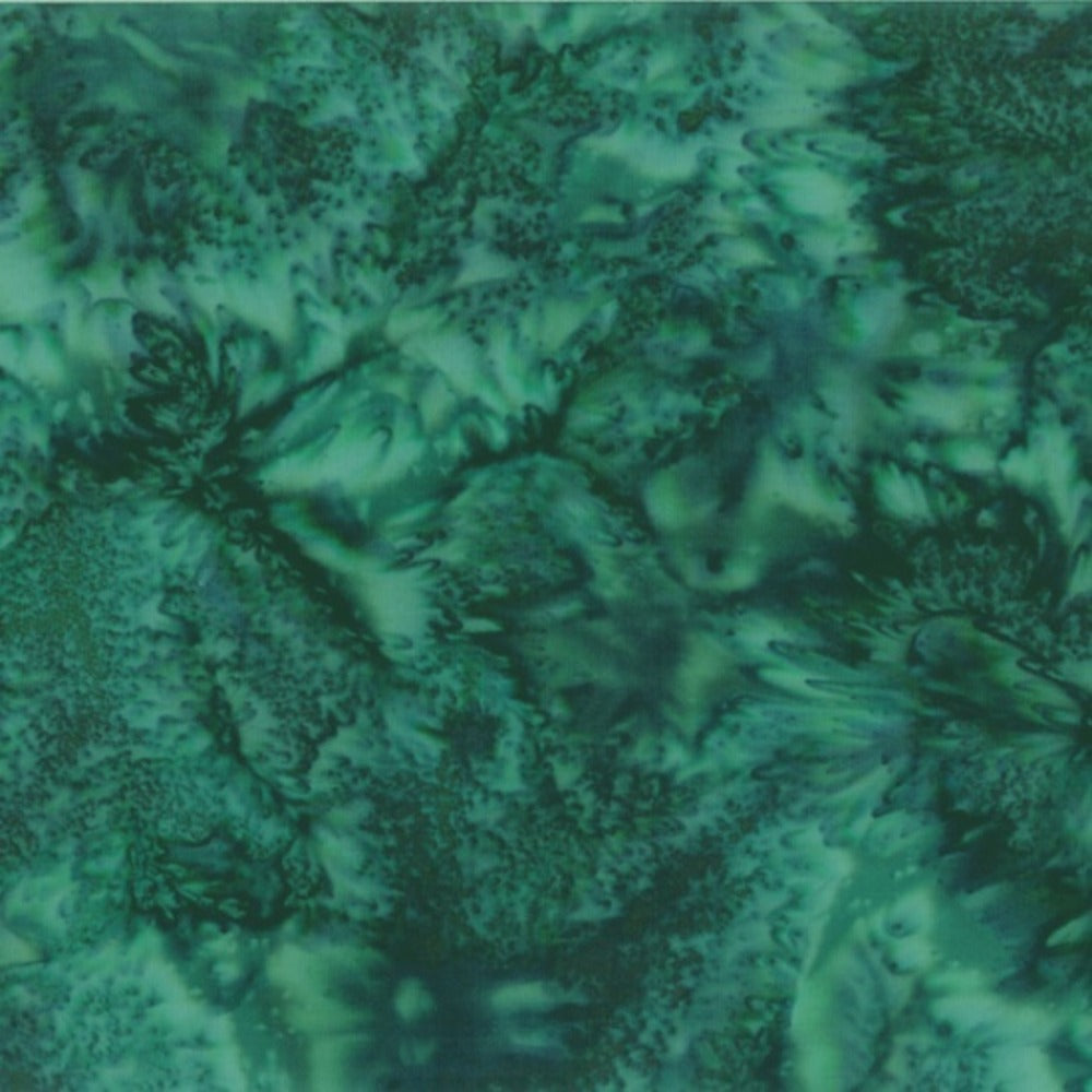 Hoffman Fabrics Watercolors Mallard Green Batik Fabric 1895-272-Mallard