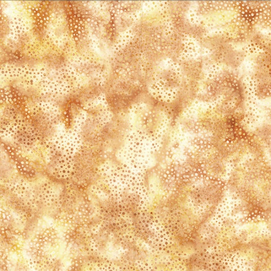 Hoffman Fabrics Dot Mimosa Batik Fabric 885-384-Mimosa