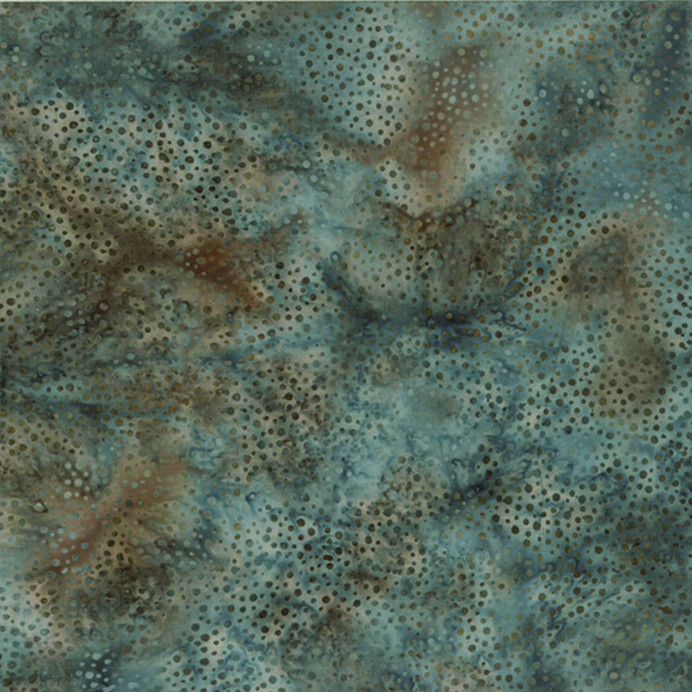 885-D7-Dusty-Blue Batik Fabric