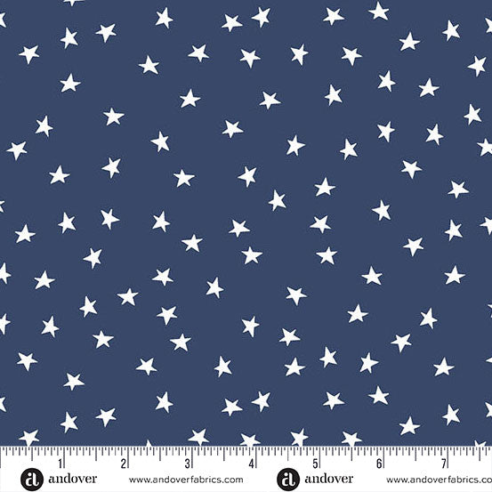 Quilt Boss Design Red White & Doodle Patriotic Traditional Quilt Kit