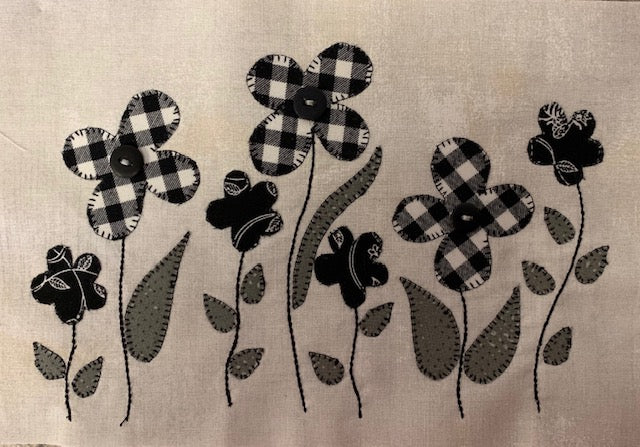 Sugar Tree Quilts Farmhouse Threads Flower Block