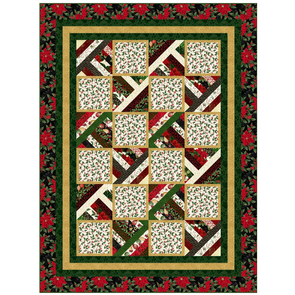 Quilting Renditions Sticks and Stones Pieced Quilt Pattern