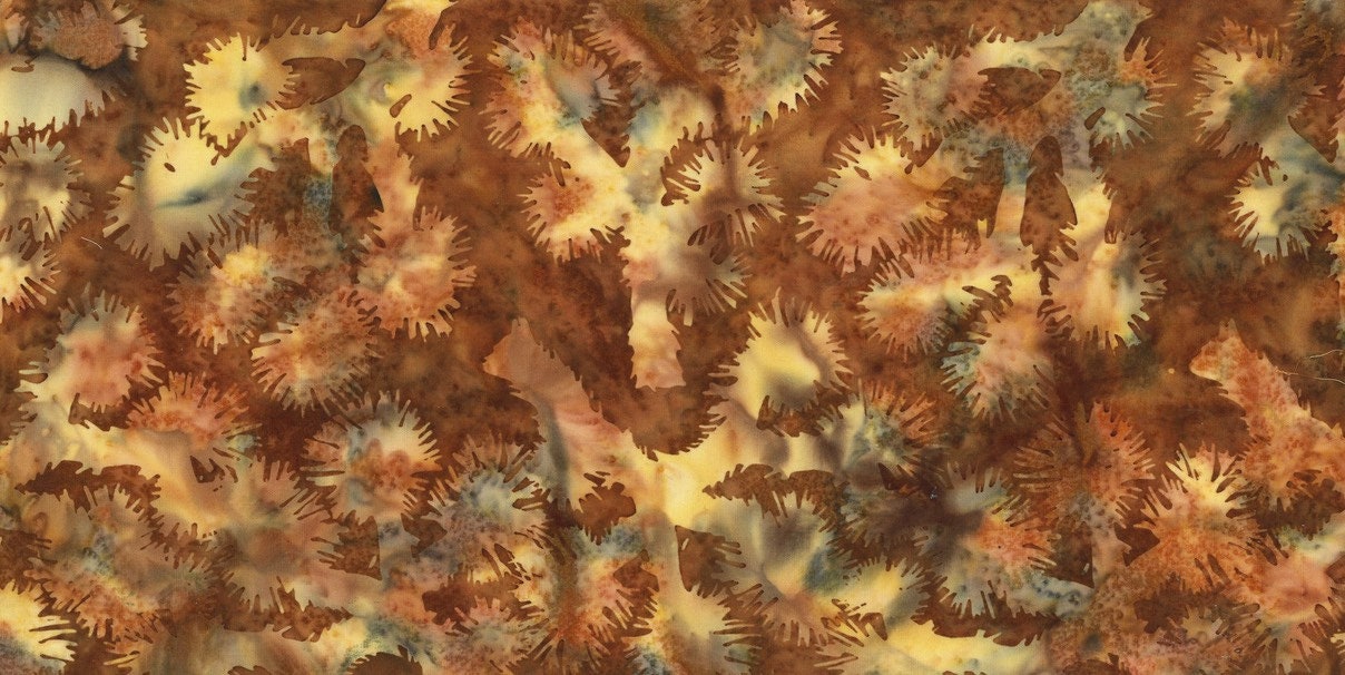 Hoffman Fabrics Palomino Joshua Tree Batik Fabric S2308-267-Palomino