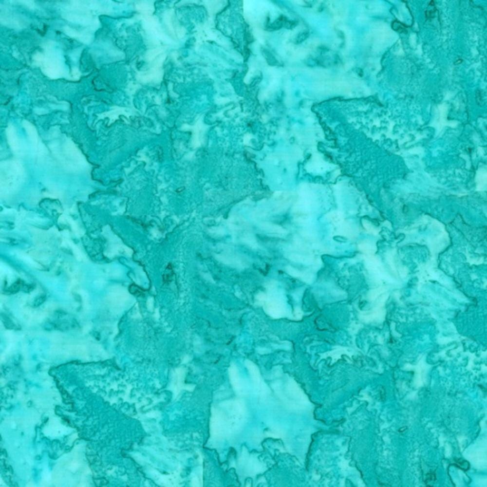 Hoffman Fabrics Watercolors Spearmint Green Blue Batik Fabric 1895-445-Spearmint