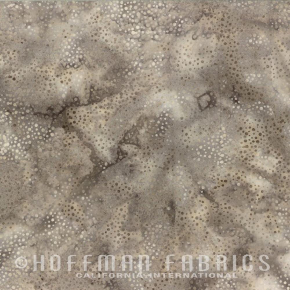 Hoffman Fabrics Dot Fauna Brown Batik Fabric 885-466-Fauna