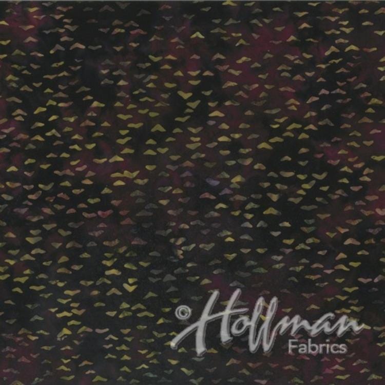 Hoffman Fabrics Jewel Tone Seagull Bird Batik Fabric Q2139-390-Zinfandel