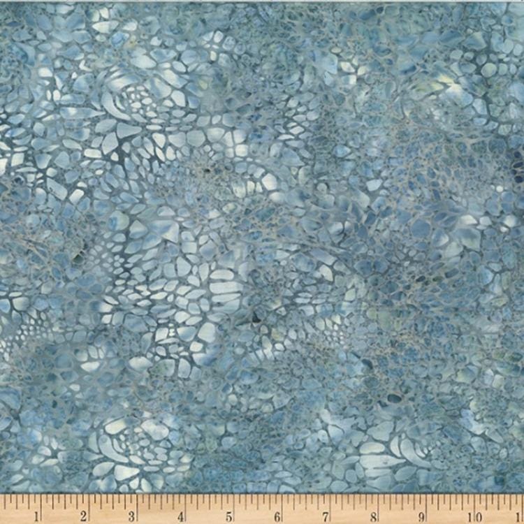 Hoffman Fabrics McKenna Ryan Seafoam Turtle Jellyfish Batik Fabric Collection MR49-79-Seafoam