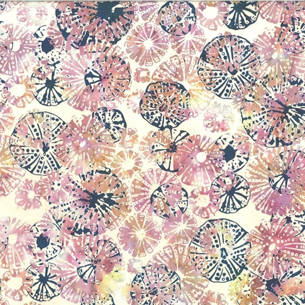 Hoffman Fabrics Along the Shores Spring Barnacles Batik Fabric DM5-145-Spring