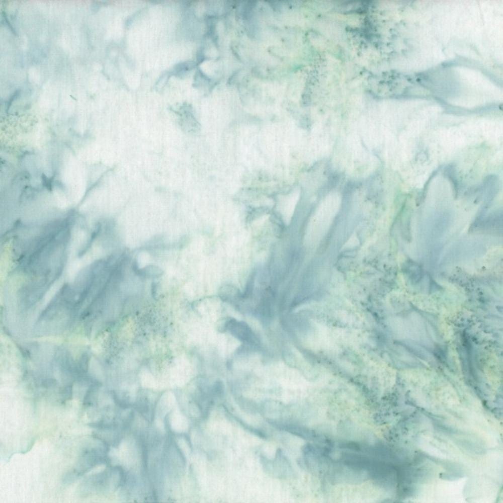 Hoffman Fabrics 1384 Style Smoothies Seamist Blue Green Batik Fabric 1384-174-Seamist