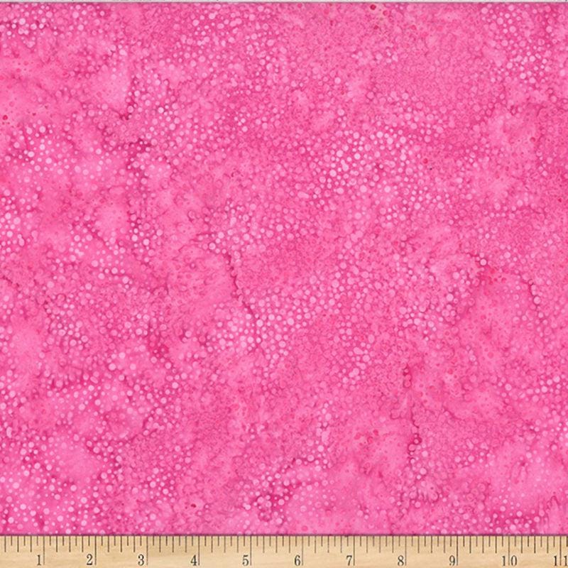 Hoffman Fabrics Dot Pink Batik Fabric 885-12-Pink