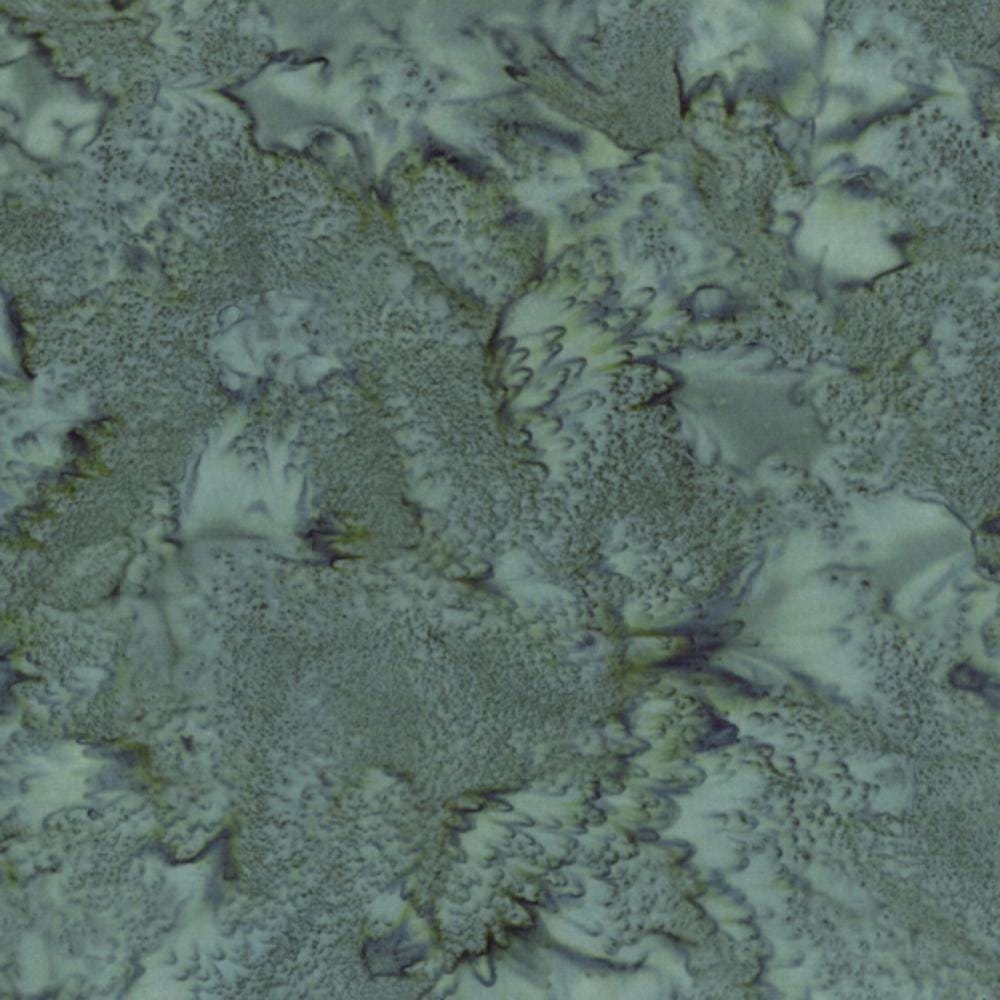 Hoffman Fabrics Watercolors Earl Grey Green Grey Batik Fabric 1895-410-Earl-Grey