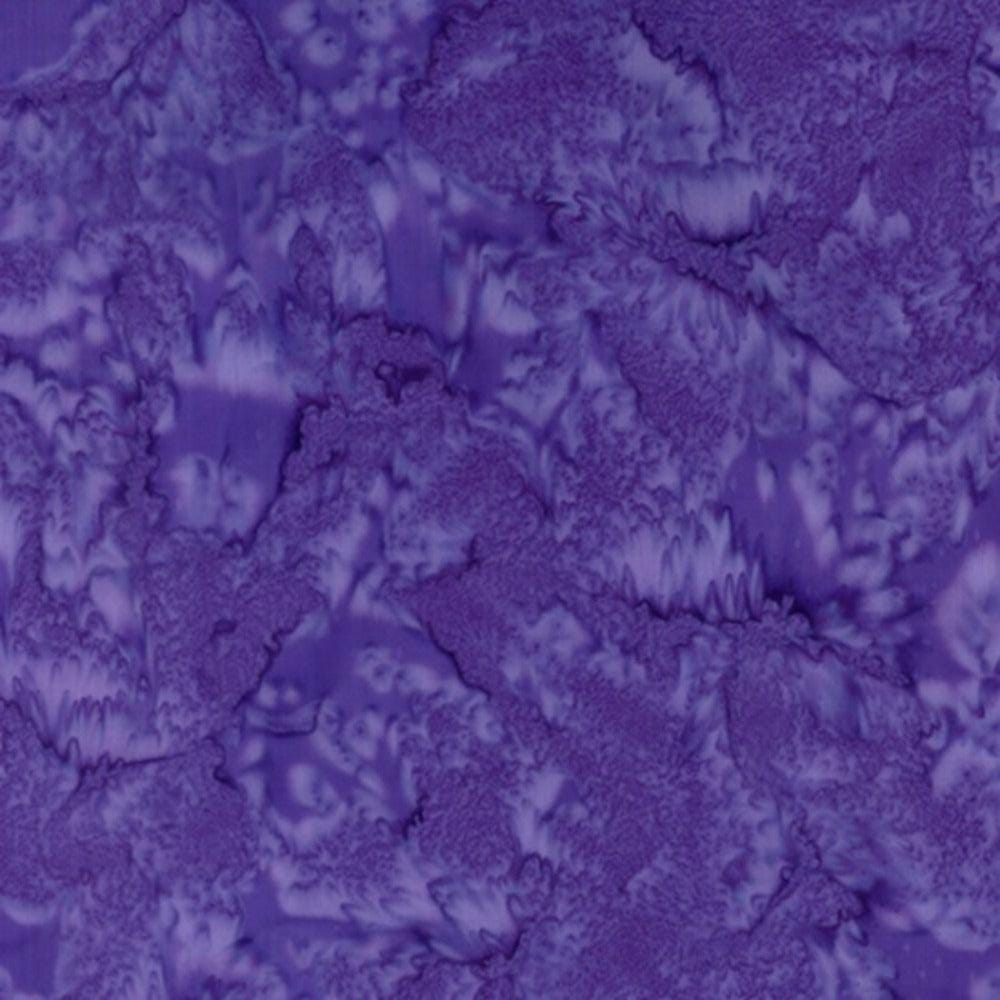 Hoffman Fabrics Watercolors Savannah Purple Batik Fabric 1895-565-Savannah