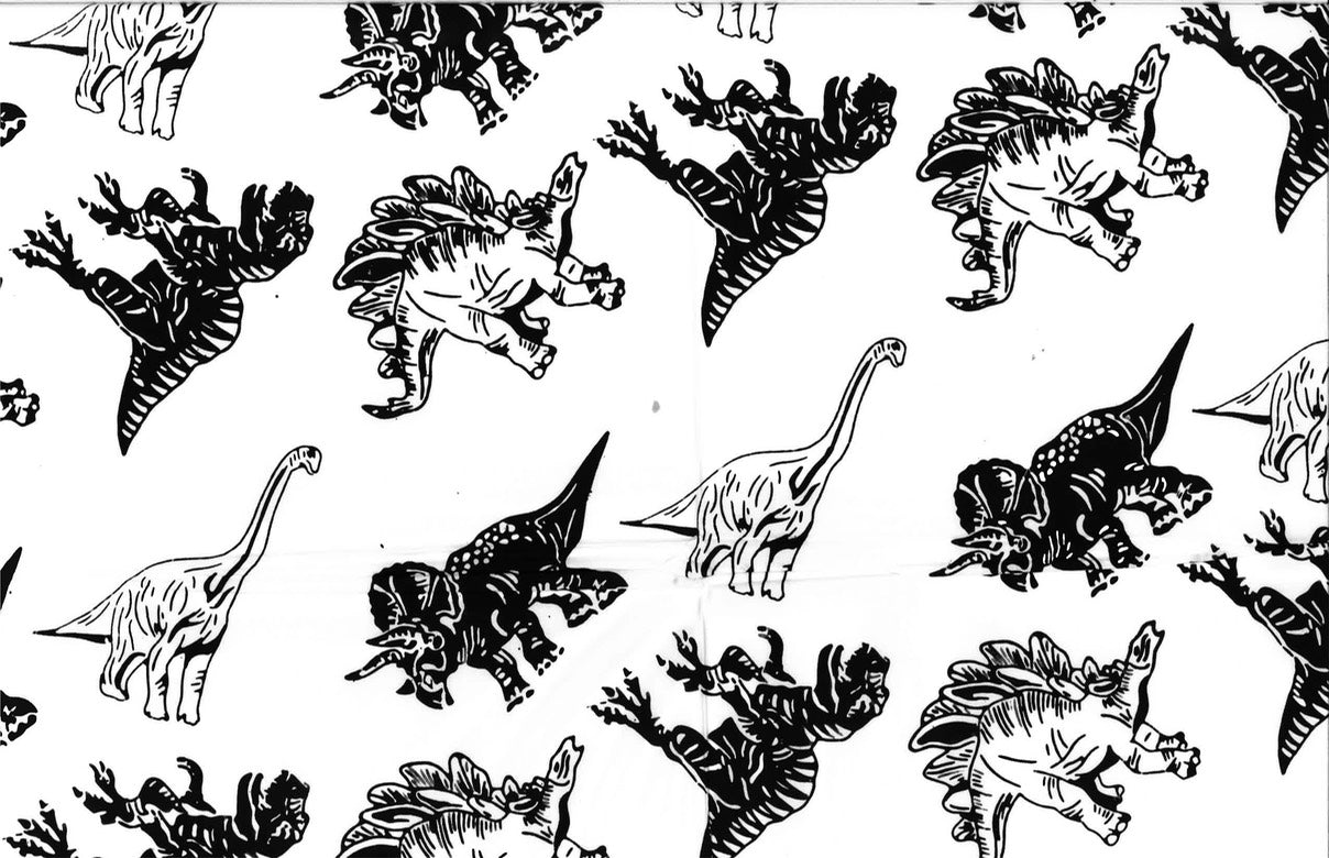 Hoffman Fabrics Oreo Dinosaur Batik Fabric S2339-420-Oreo