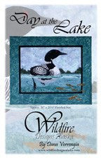 Wildfire Designs Alaska Day at the Lake Applique Quilt Kit and Fabric Kit 