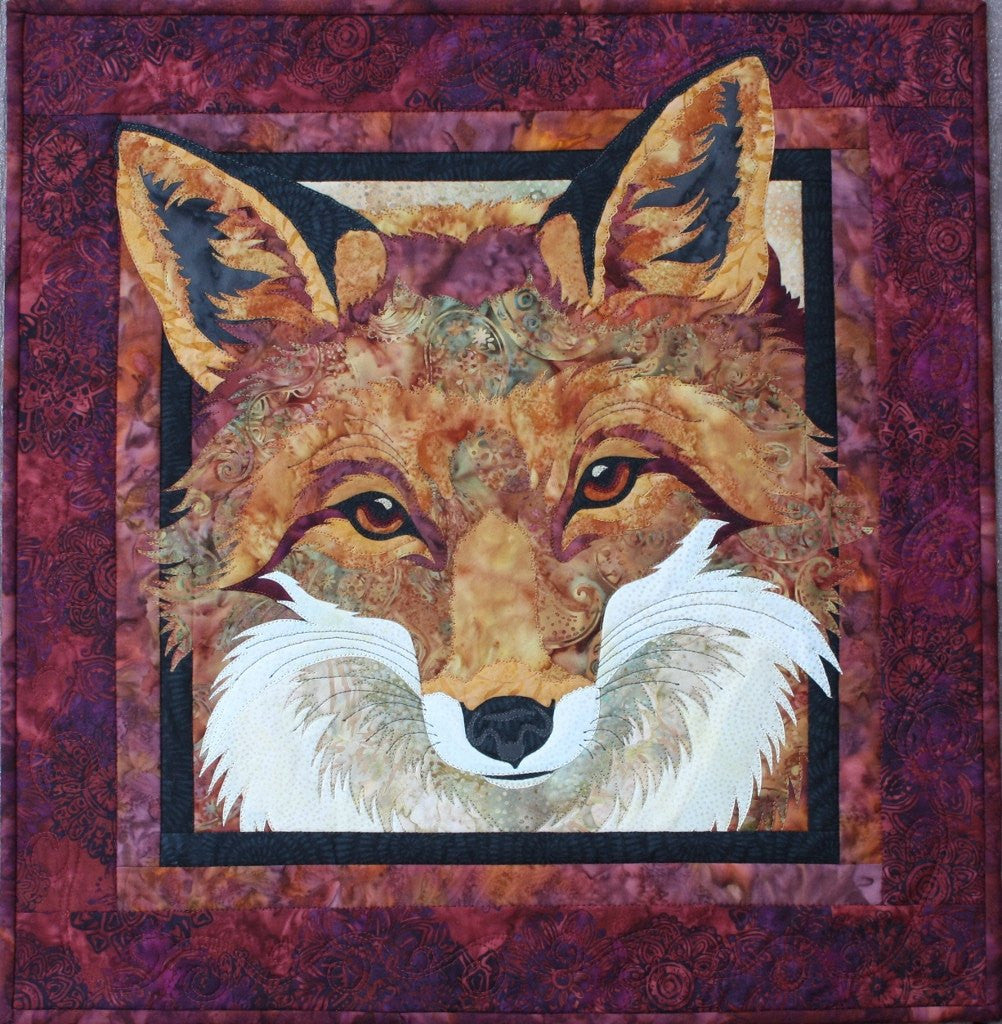 Toni Whitney Design Red Fox Applique Quilt Pattern 