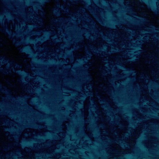 Hoffman Fabrics Watercolors Midnight Blue Batik Fabric 1895-128-Midnight