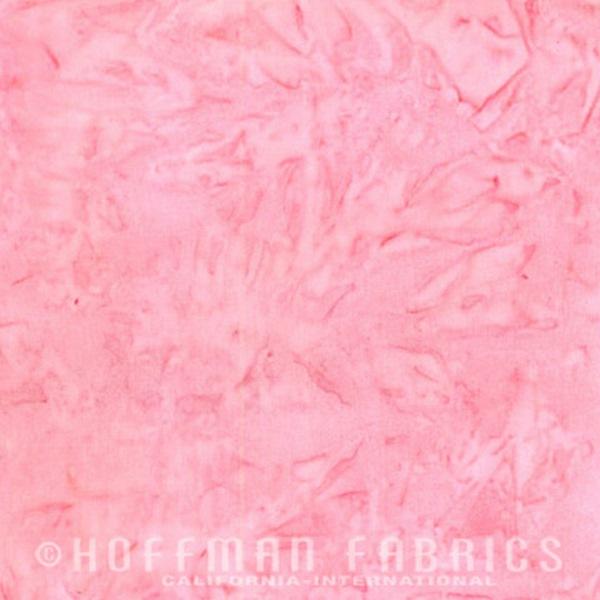 Hoffman Fabrics Watercolors Tea Rose Pink Batik Fat Quarter 1895-153-Tea-Rose