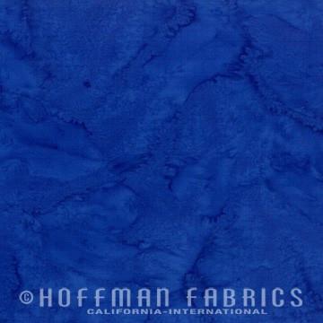 Hoffman Fabrics Watercolors Cobalt Blue Batik Fat Quarter 1895-17-Cobalt