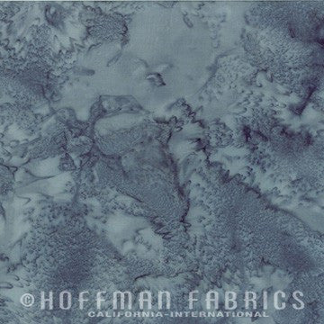 Hoffman Fabrics Watercolors Smoke Grey Batik Fabric 1895-173-Smoke
