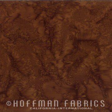 Hoffman Fabrics Watercolors Havana Brown Batik Fat Quarter 1895-253-Havana