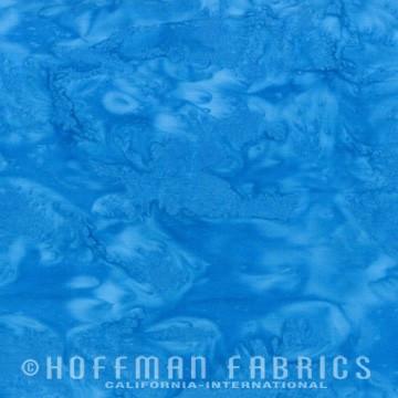 Hoffman Fabrics Watercolors Blue Jay Batik Fat Quarter 1895-261-Blue-Jay