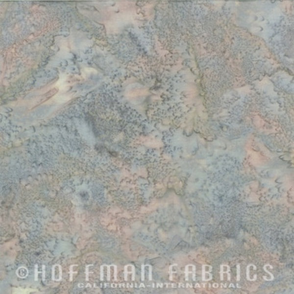 Hoffman Fabrics Watercolors Hippo Multi Batik Fabric 1895-270-Hippo
