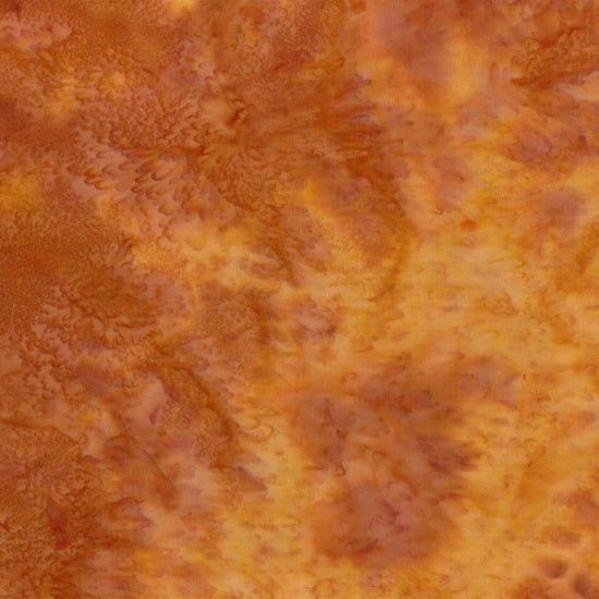 Hoffman Fabrics Watercolors Fox Orange Brown Batik Fat Quarter 1895-293-Fox